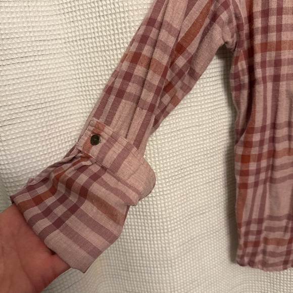 Prana organic cotton and polyester flannel button down - Picture 6 of 9